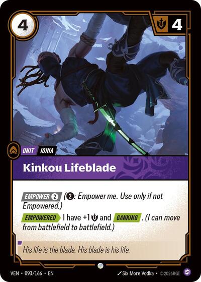 Kinkou Lifeblade [VEN-093/166] [Normal]