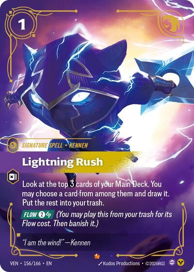 Lightning Rush [VEN-156/166] [Foil]