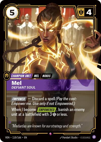 Mel, Defiant Soul [VEN-110/166] [Foil]