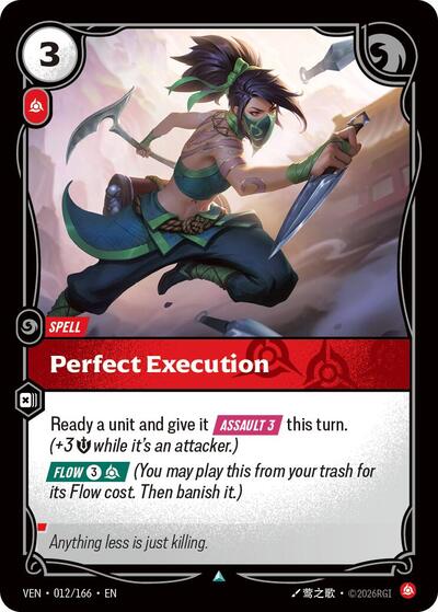 Perfect Execution [VEN-012/166] [Normal]