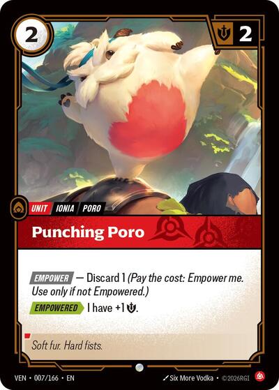Punching Poro [VEN-007/166] [Normal]