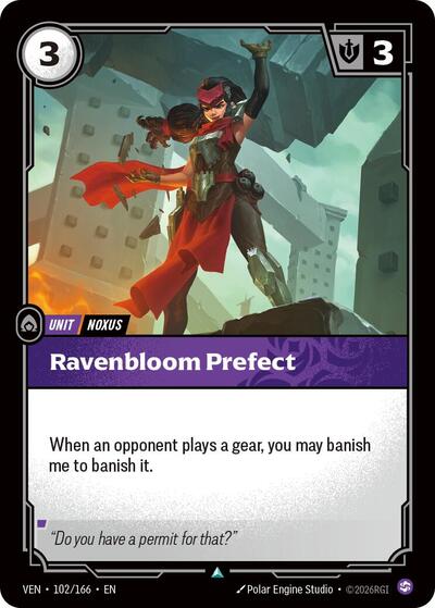 Ravenbloom Prefect [VEN-102/166] [Normal]