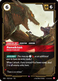 Renekton, Rage Fueled [VEN-019/166] [Foil]
