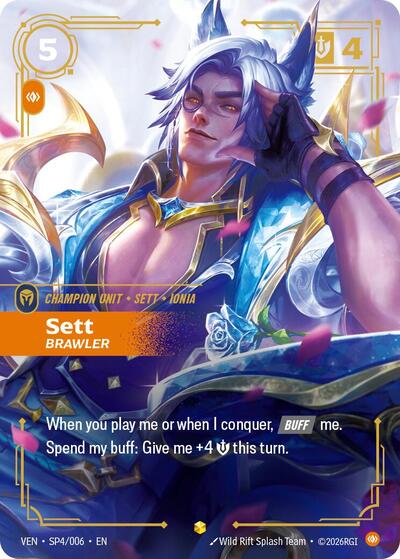Sett, Brawler [VEN-SP4/006] [Foil]