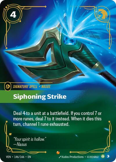 Siphoning Strike [VEN-146/166] [Foil]
