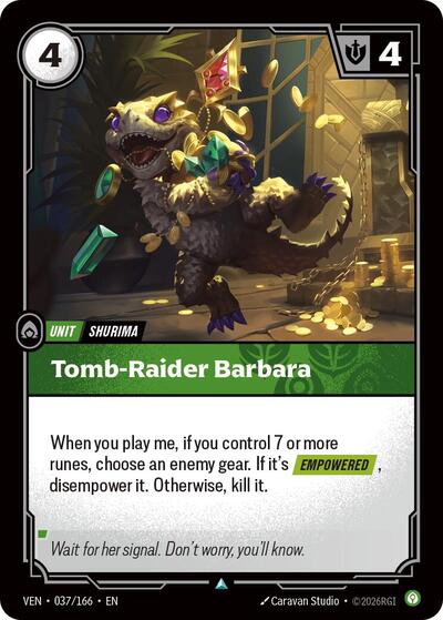 Tomb-Raider Barbara [VEN-037/166] [Normal]