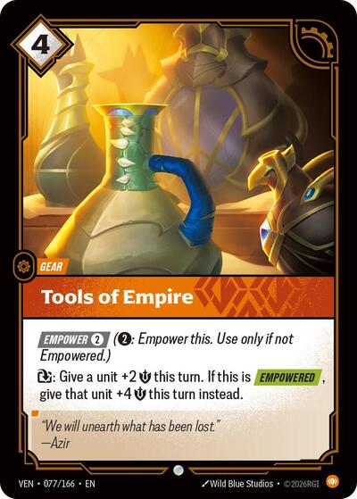 Tools of Empire [VEN-077/166] [Normal]