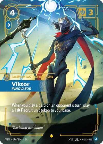 Viktor, Innovator [VEN-176/166] [Foil]