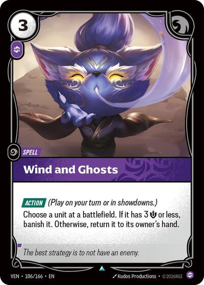 Wind and Ghosts [VEN-106/166] [Normal]