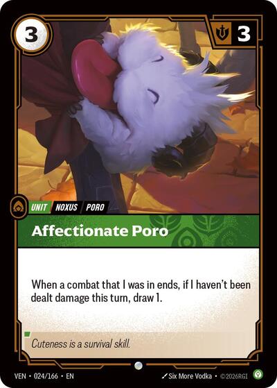 Affectionate Poro [VEN-024/166] [Normal]