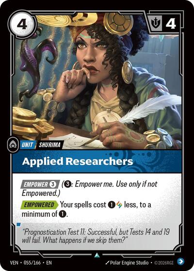 Applied Researchers [VEN-055/166] [Normal]