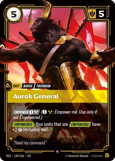 Aurok General [VEN-130/166] [Foil]