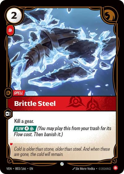 Brittle Steel [VEN-003/166] [Normal]