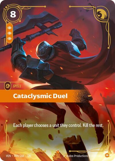 Cataclysmic Duel [VEN-090/166] [Foil]