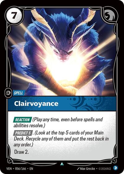 Clairvoyance [VEN-056/166] [Normal]