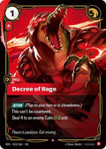 Decree of Rage [VEN-015/166] [Foil]