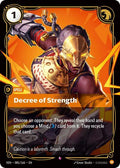 Decree of Strength [VEN-085/166] [Foil]