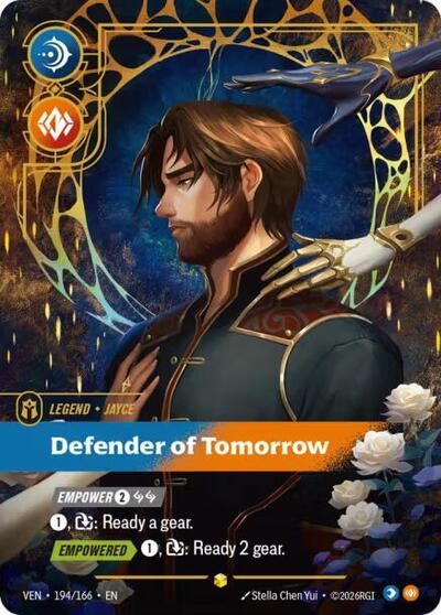 Jayce - Defender of Tomorrow (Overnumbered) [VEN-194/166] [Foil]