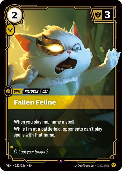 Fallen Feline [VEN-132/166] [Foil]