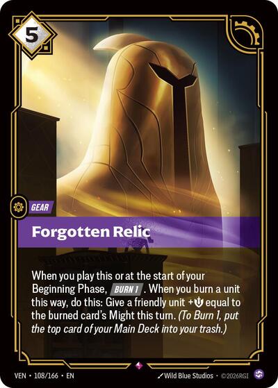 Forgotten Relic [VEN-108/166] [Foil]