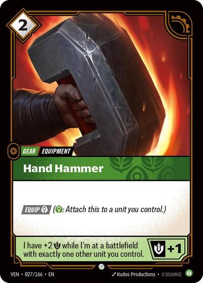 Hand Hammer [VEN-027/166] [Normal]