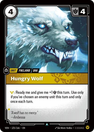 Hungry Wolf [VEN-125/166] [Normal]
