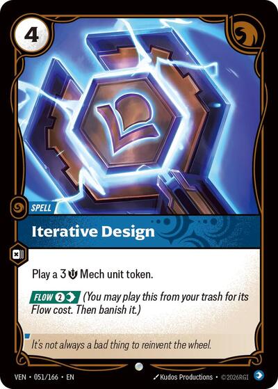 Iterative Design [VEN-051/166] [Normal]