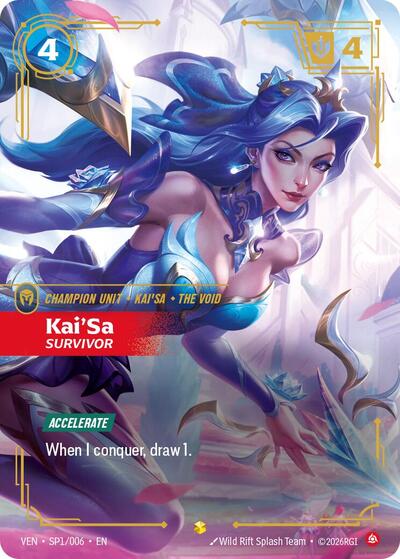 Kai'Sa, Survivor [VEN-SP1/006] [Foil]