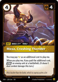 Masa, Crashing Thunder [VEN-120/166] [Normal]