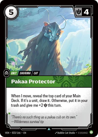 Pakaa Protector [VEN-033/166] [Normal]