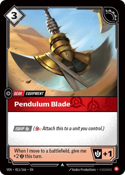 Pendulum Blade [VEN-011/166] [Normal]