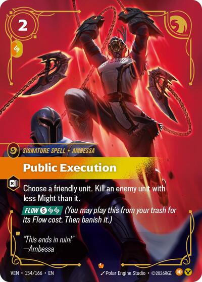 Public Execution [VEN-154/166] [Foil]