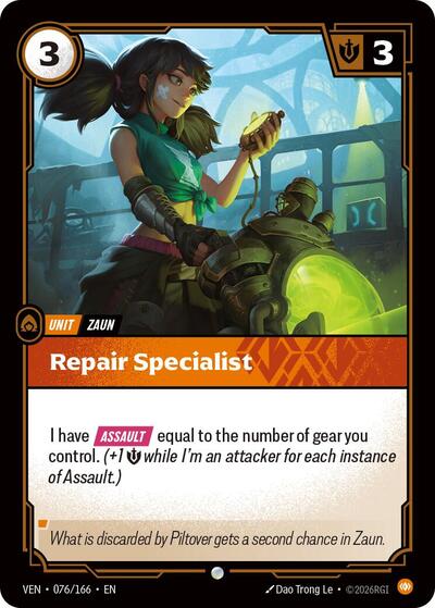 Repair Specialist [VEN-076/166] [Normal]