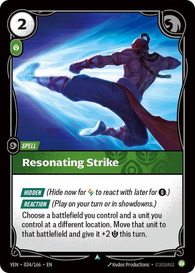 Resonating Strike [VEN-034/166] [Normal]