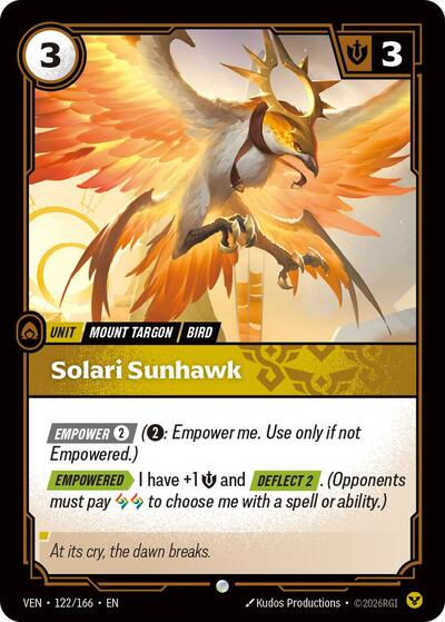 Solari Sunhawk [VEN-122/166] [Normal]