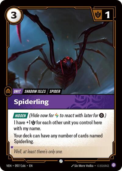 Spiderling [VEN-097/166] [Normal]