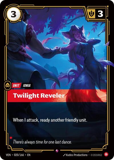 Twilight Reveler [VEN-020/166] [Foil]