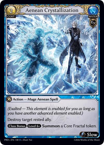 Aenean Crystallization [Normal] [PRD]