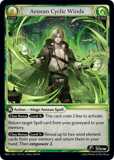 Aenean Cyclic Winds [Normal] [PRD]