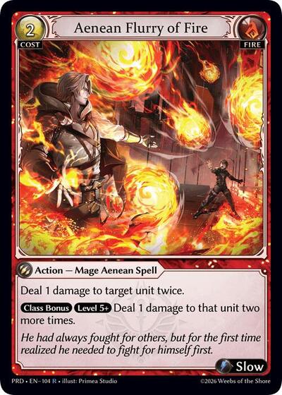 Aenean Flurry of Fire [Normal] [PRD]