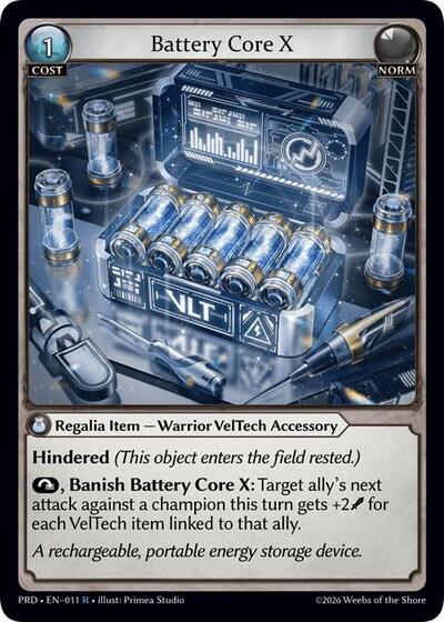 Battery Core X [Normal] [PRD]