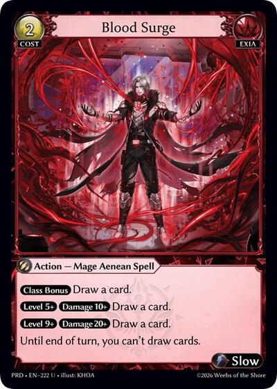 Blood Surge [Normal] [PRD]