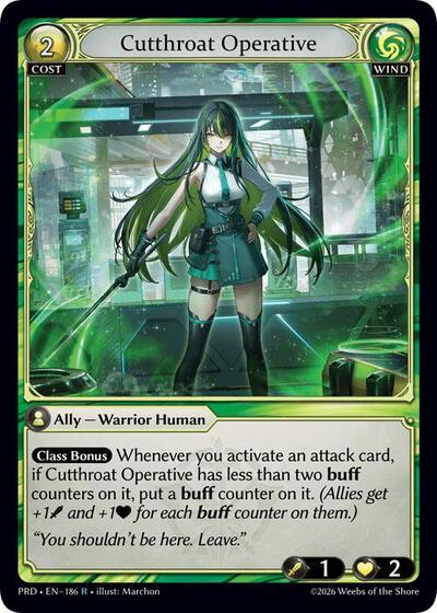 Cutthroat Operative [Normal] [PRD]