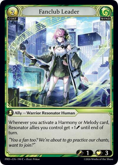 Fanclub Leader [Normal] [PRD]