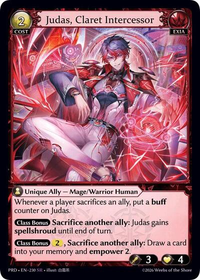 Judas, Claret Intercessor [Normal] [PRD]