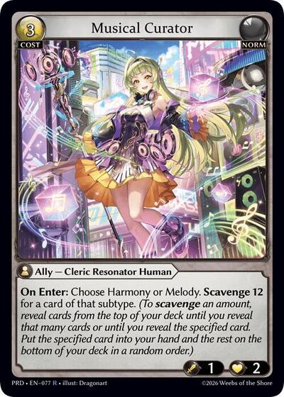 Musical Curator [Normal] [PRD]