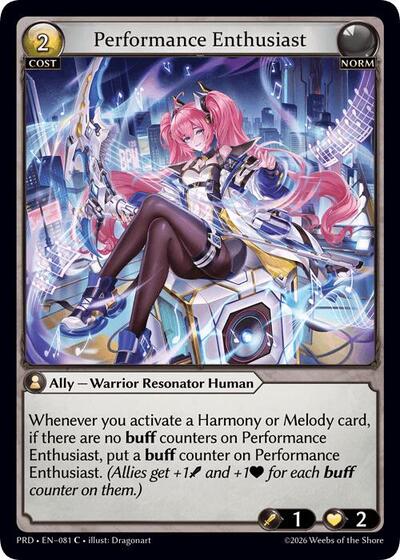 Performance Enthusiast [Normal] [PRD]