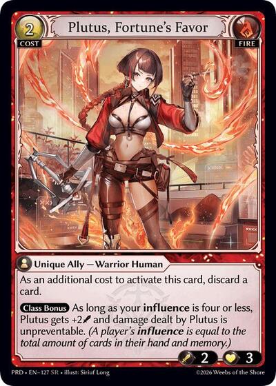 Plutus, Fortune's Favor [Normal] [PRD]