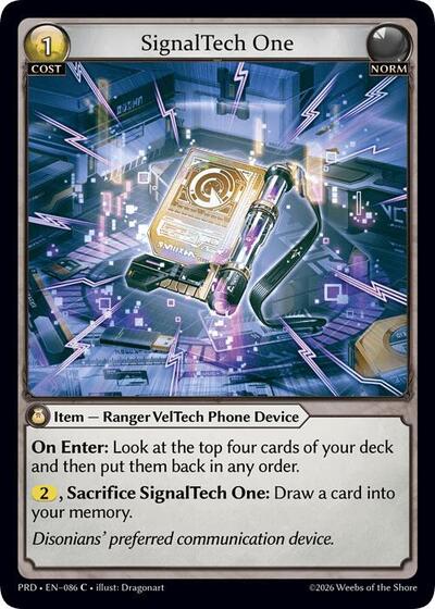 SignalTech One [Normal] [PRD]