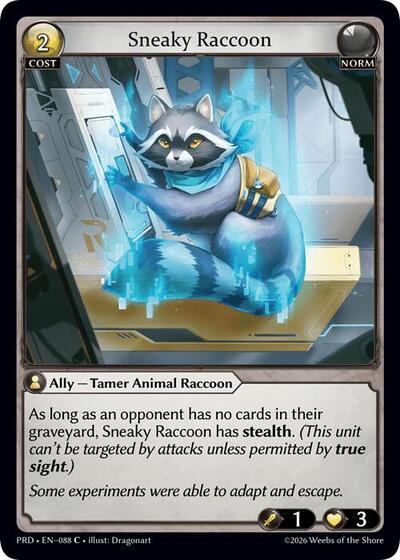 Sneaky Raccoon [Normal] [PRD]